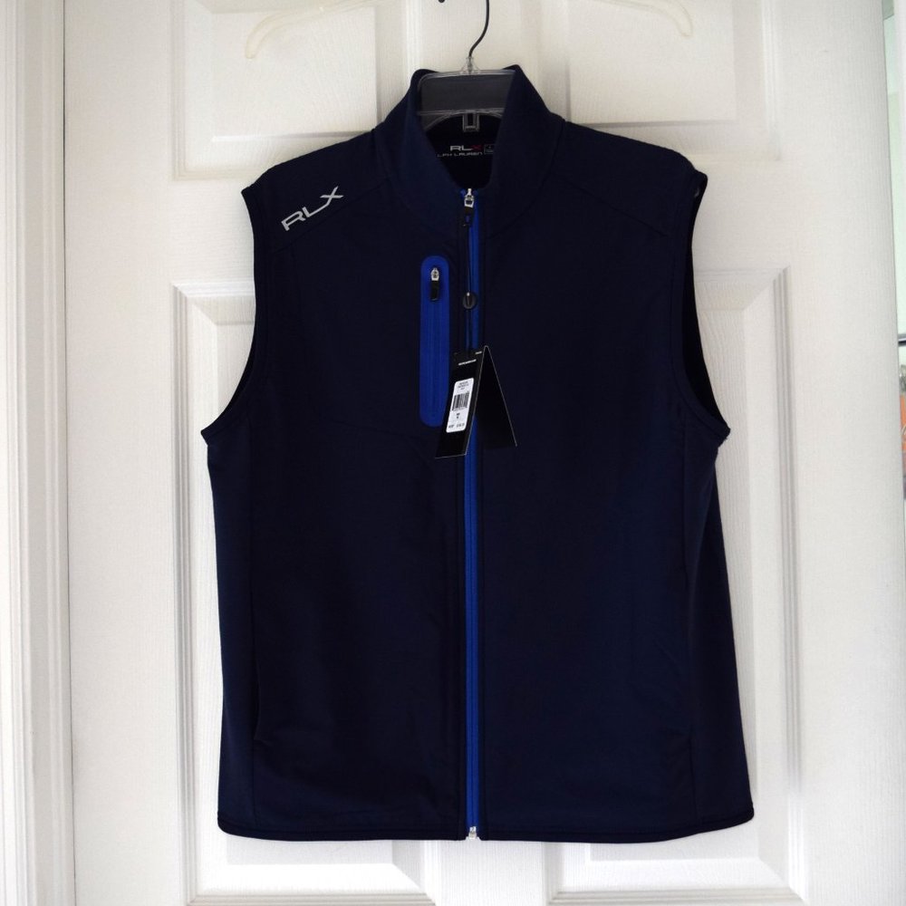 RLX Golf Men's Tech Terry Golf Vest